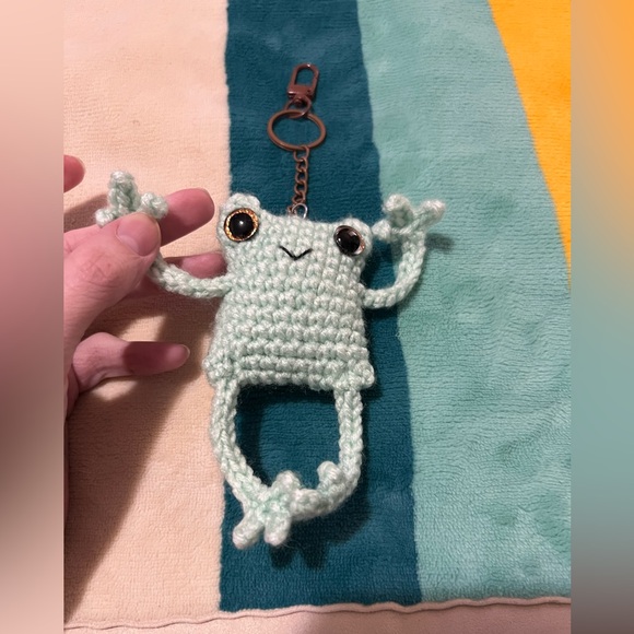 Mini Leggy Frog Keychain/Bag Charm 🐸 - Picture 7 of 8